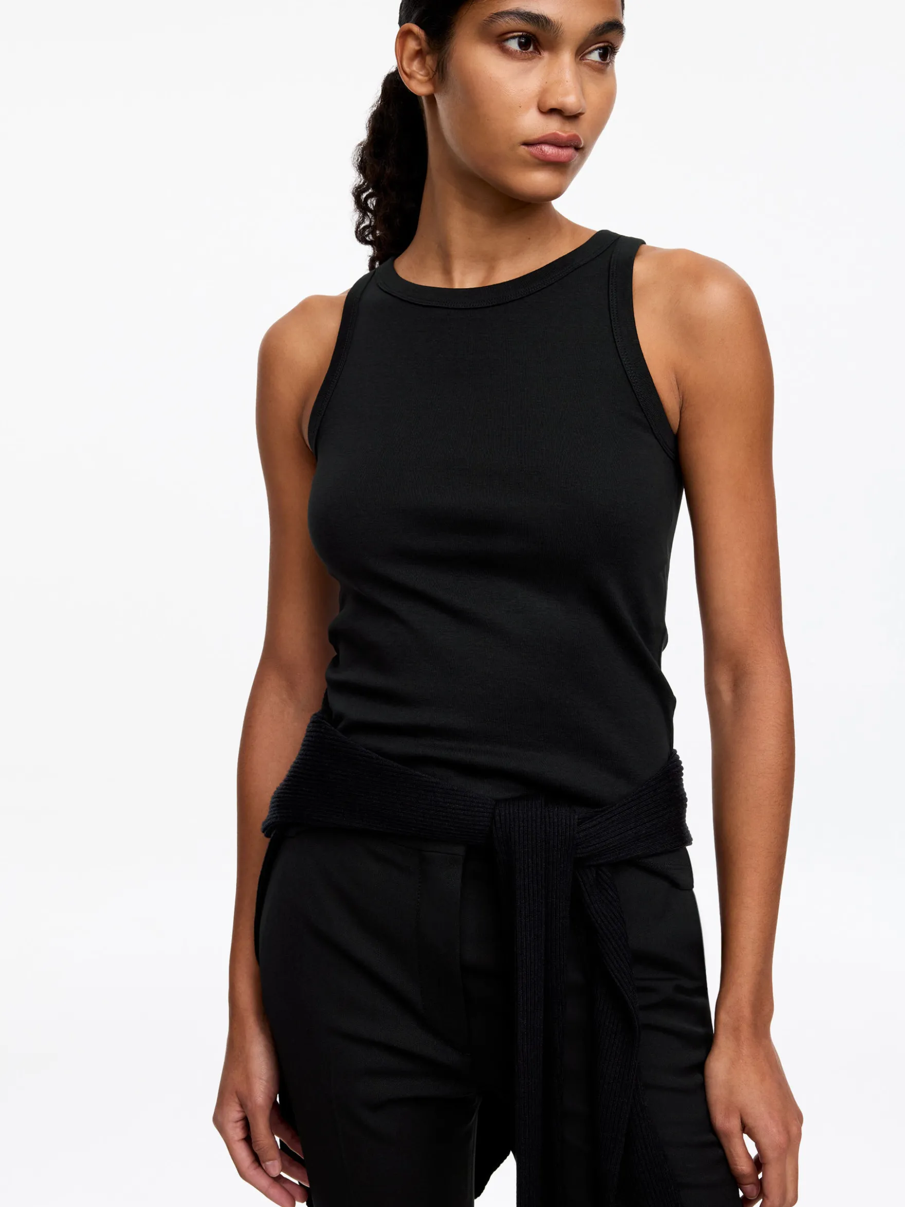 Geripptes Tanktop