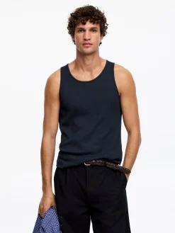 Geripptes Tanktop