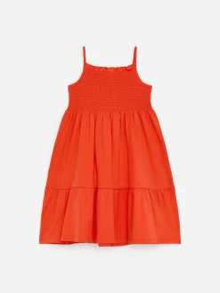 Gesmoktes Jerseykleid