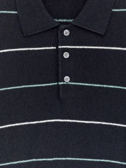 Gestricktes Poloshirt