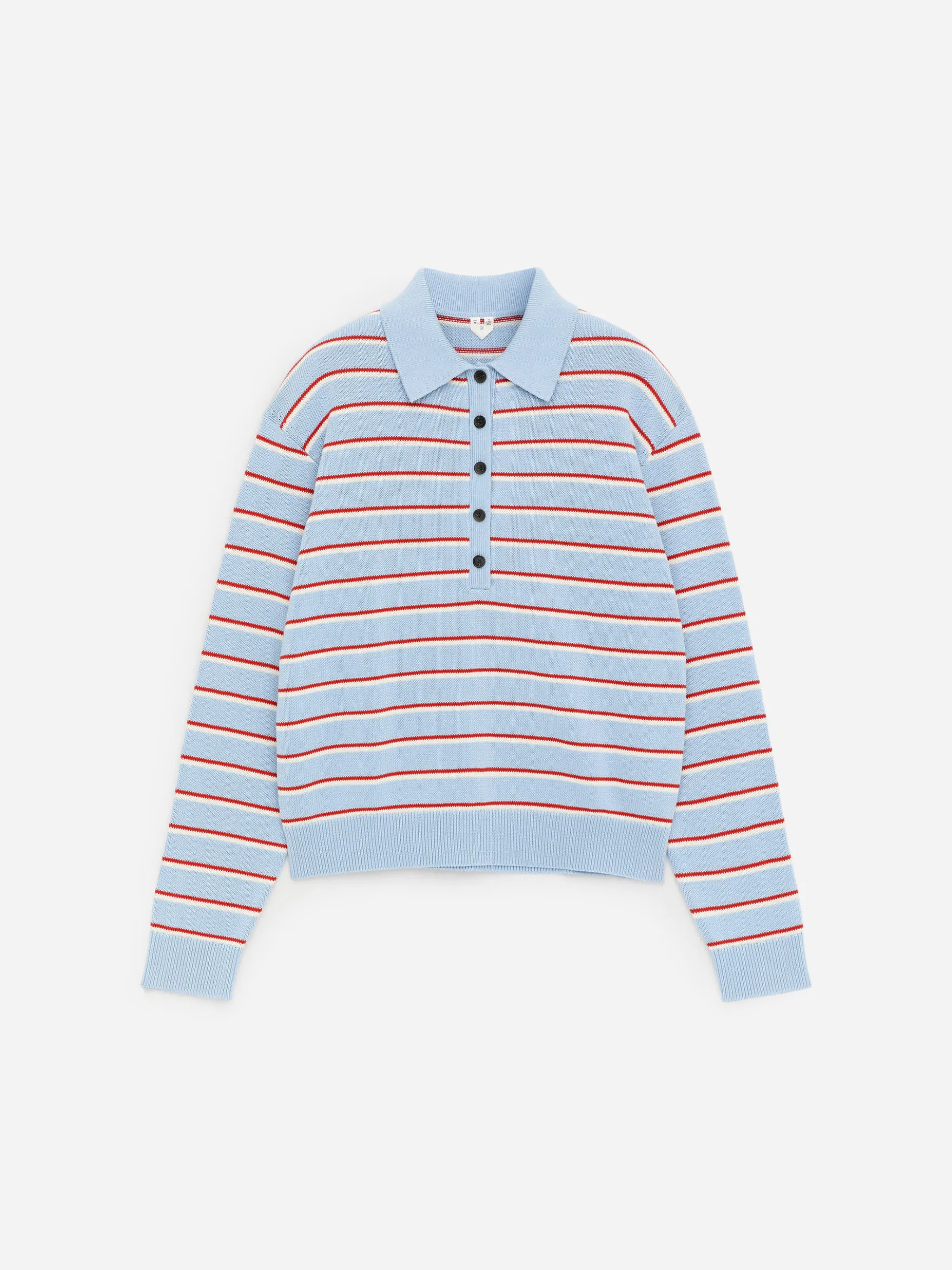 Gestricktes Poloshirt