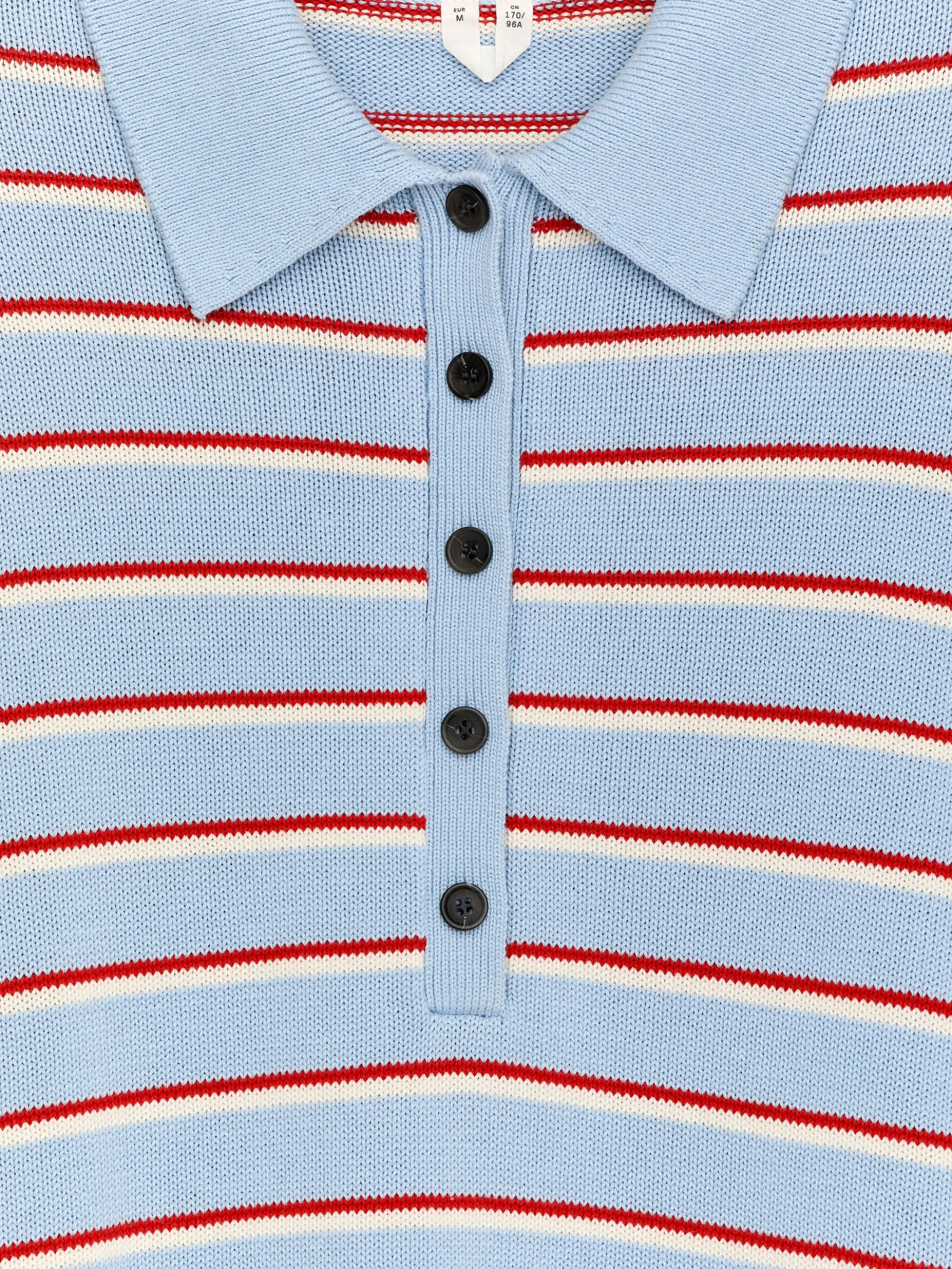 Gestricktes Poloshirt