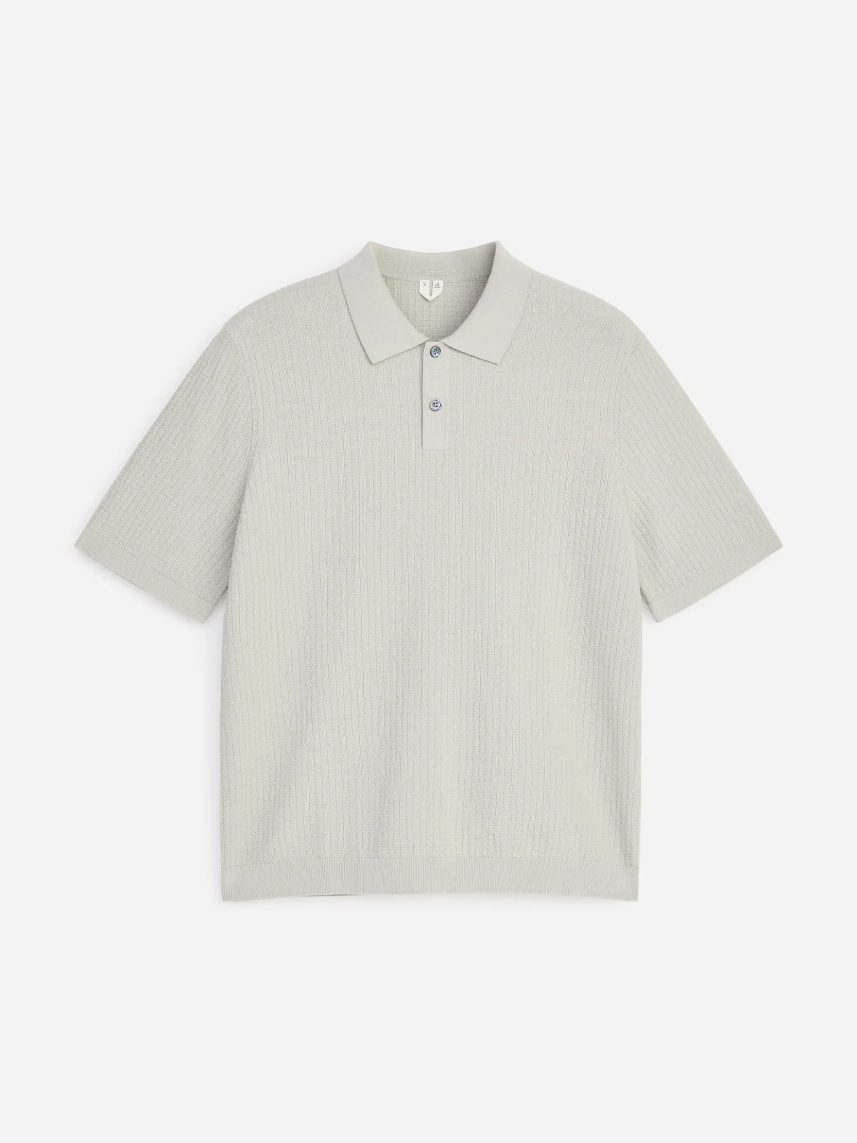 Gestricktes Poloshirt aus Baumwolle