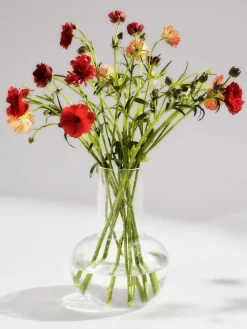 Glasvase, 28 cm
