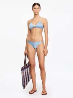 Glänzende Bikinihose