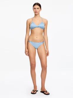 Glänzendes Bikinioberteil