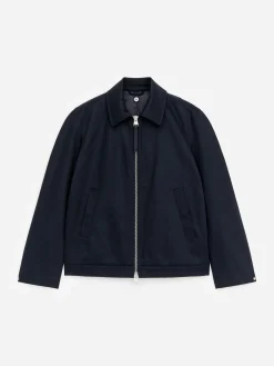 Harrington-Jacke aus Baumwolle