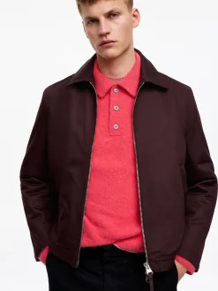 Harrington-Jacke aus Baumwolle