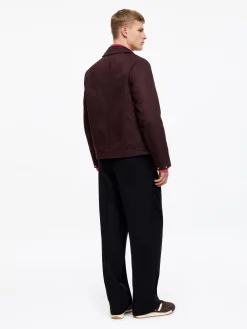 Harrington-Jacke aus Baumwolle