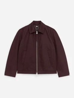 Harrington-Jacke aus Baumwolle