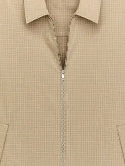 Harrington-Jacke aus Popeline