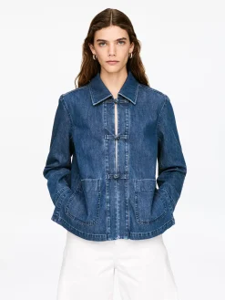 Hemd aus Denim-Twill