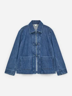 Hemd aus Denim-Twill