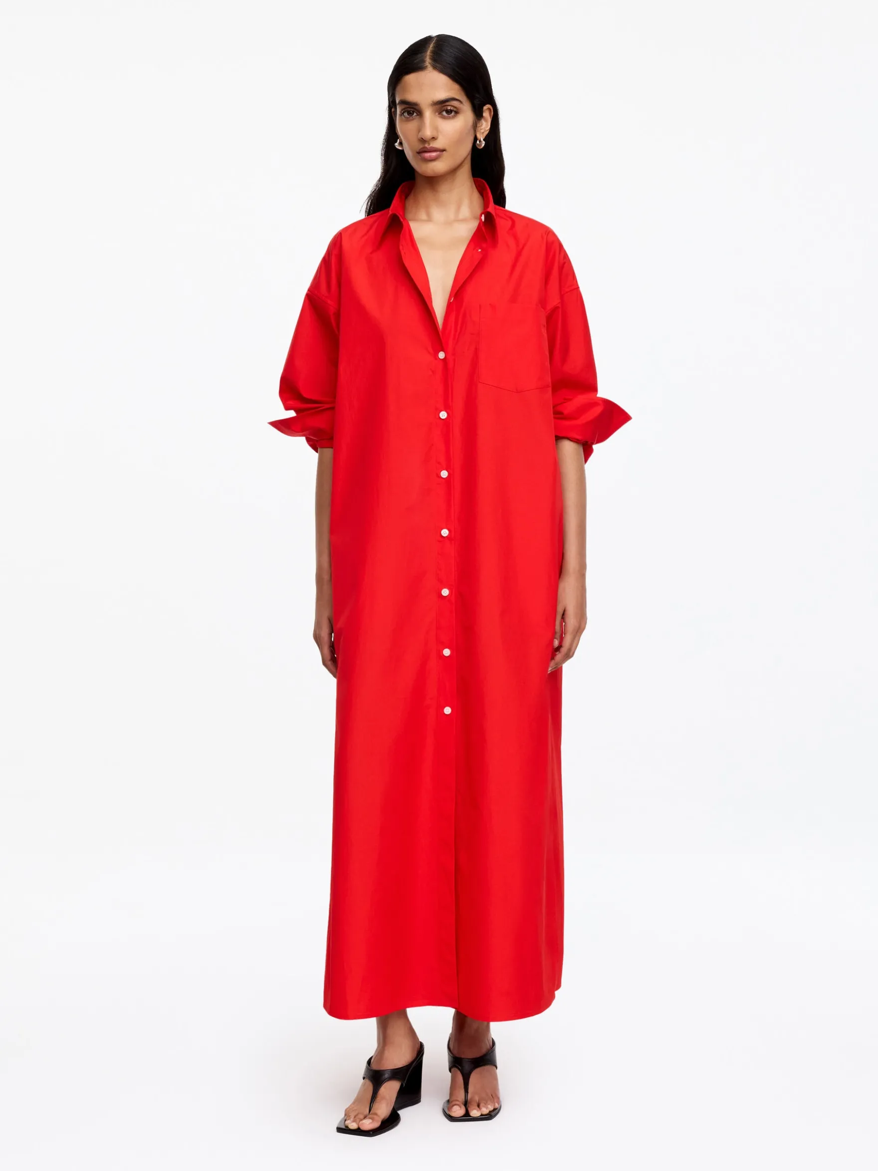 Hemdkleid aus Baumwolle