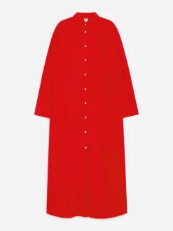 Hemdkleid aus Baumwolle