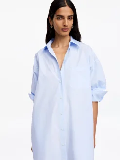 Hemdkleid aus Baumwolle