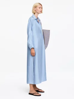 Hemdkleid aus Seidentwill