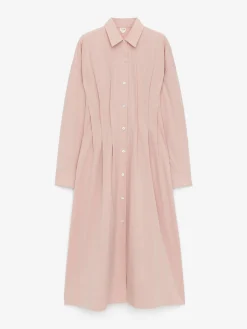 Hemdkleid mit Falten