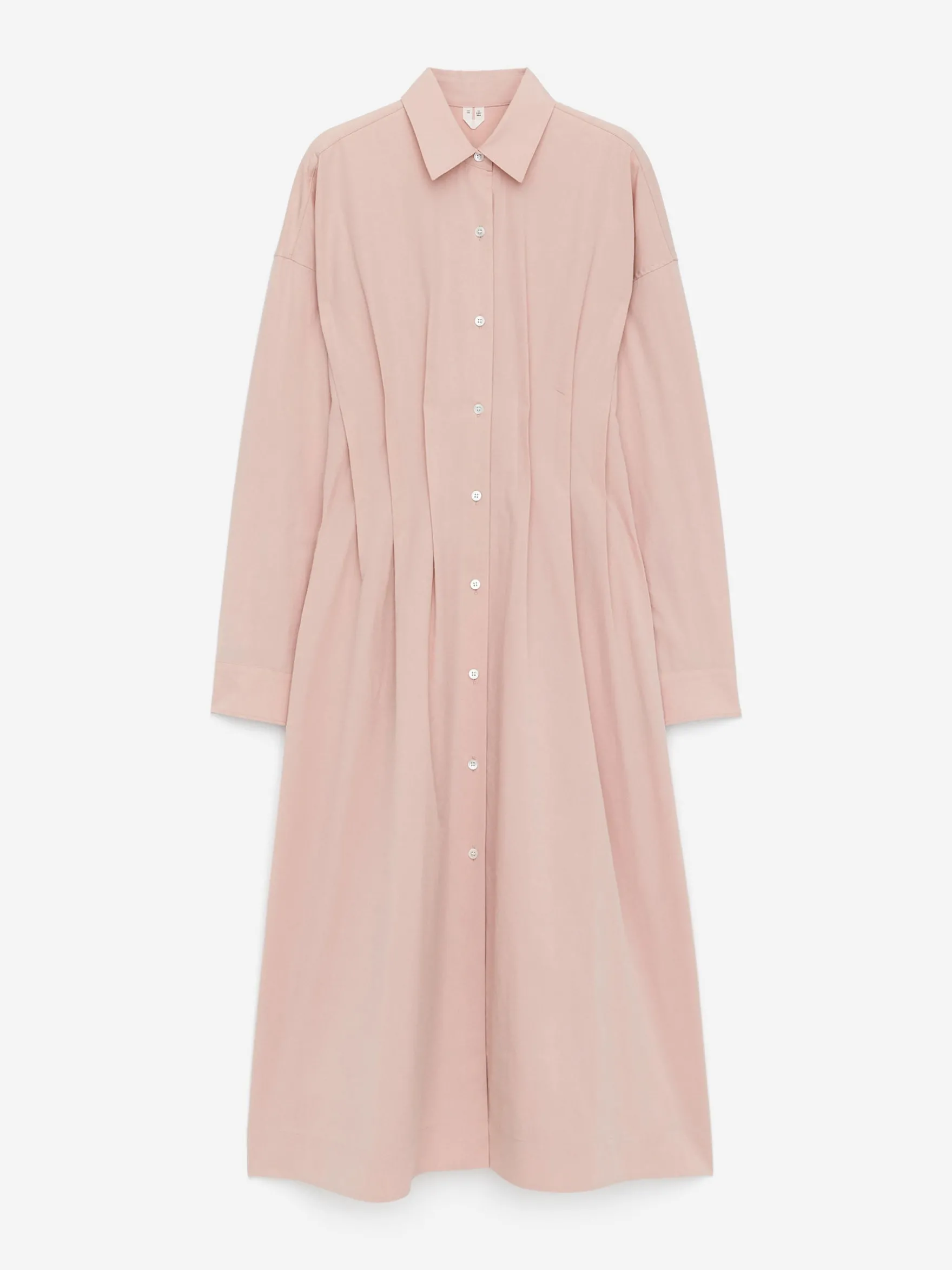 Hemdkleid mit Falten