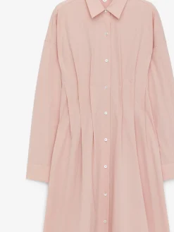 Hemdkleid mit Falten
