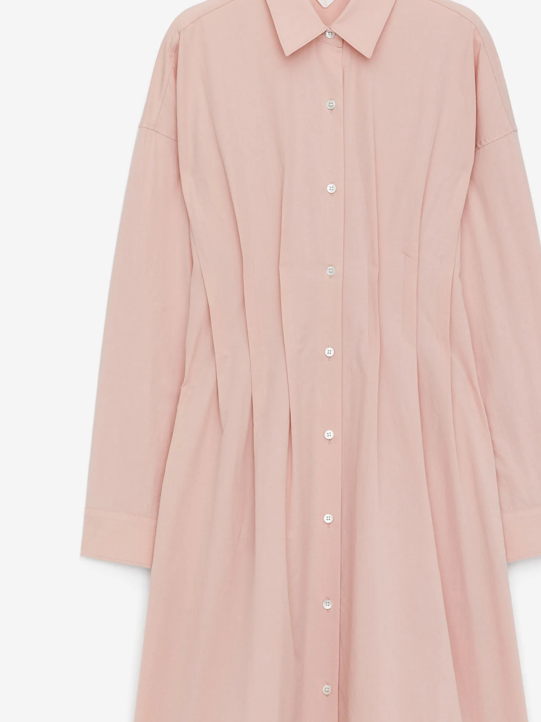 Hemdkleid mit Falten
