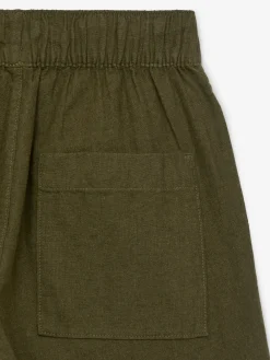Hose aus Leinen und Baumwolle