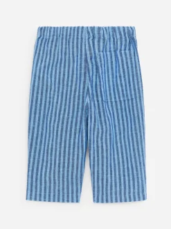 Hose aus Leinen und Baumwolle