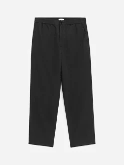 Hose aus Leinenmix