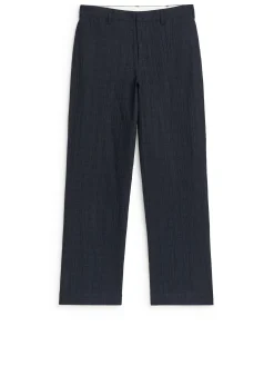 Hose aus Seersucker