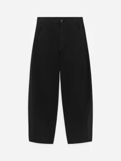 Hose mit Barrel Leg