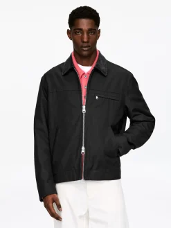 Jacke aus Baumwollcanvas