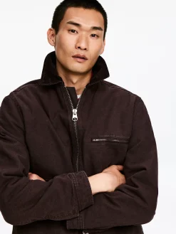 Jacke aus Baumwollcanvas