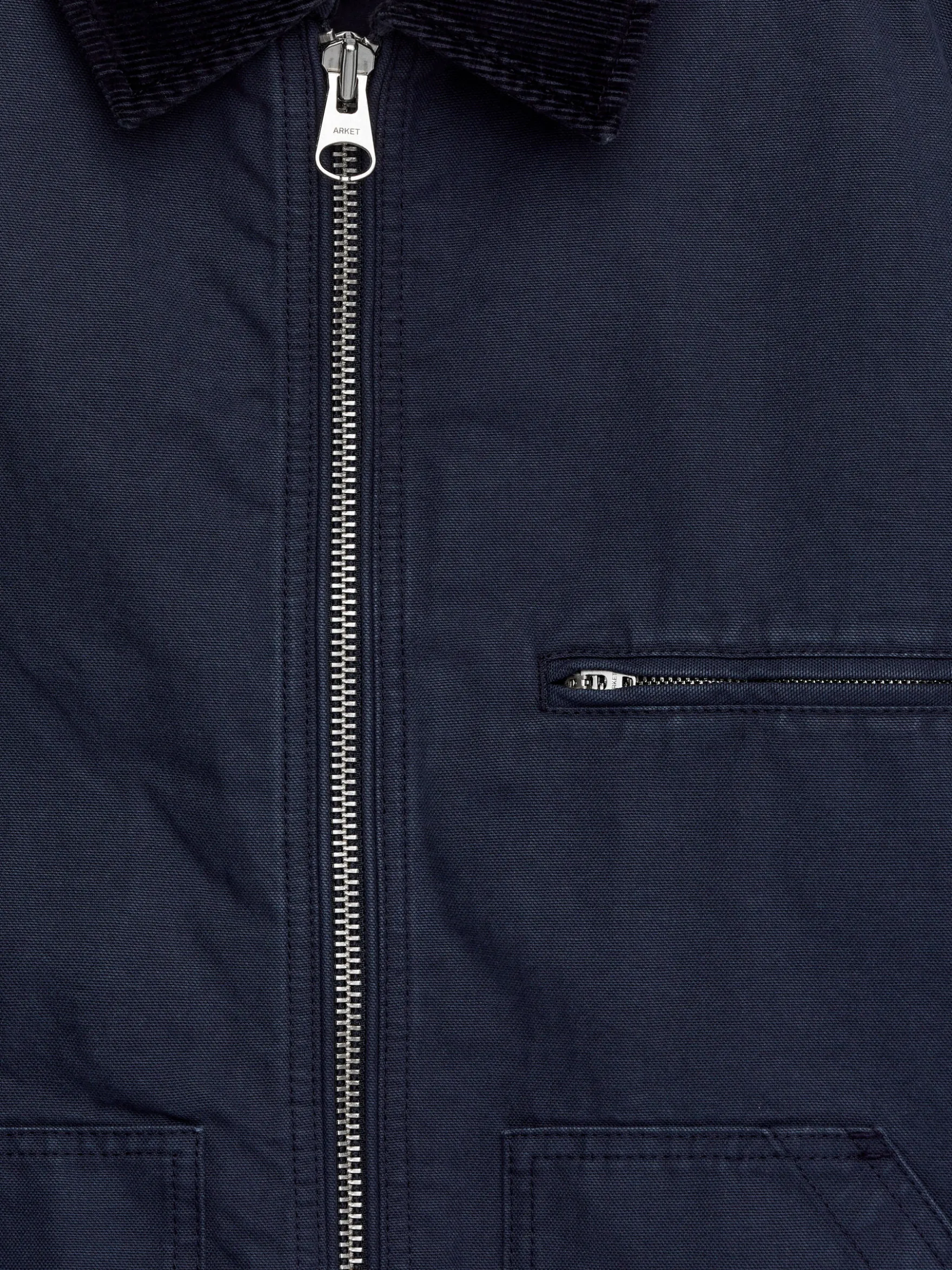 Jacke aus Baumwollcanvas