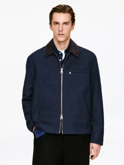 Jacke aus Baumwollcanvas