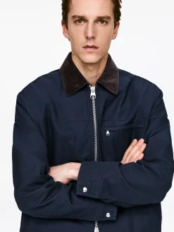 Jacke aus Baumwollcanvas