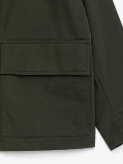 Jacke aus gewachster Baumwolle