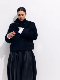 Jacke aus Wolle und Alpakawolle