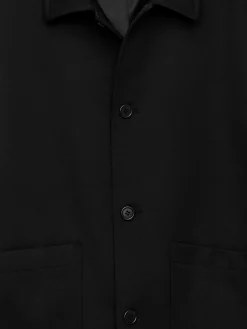 Jacke aus Wolle und Baumwolle
