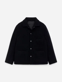 Jacke aus Wollmischung