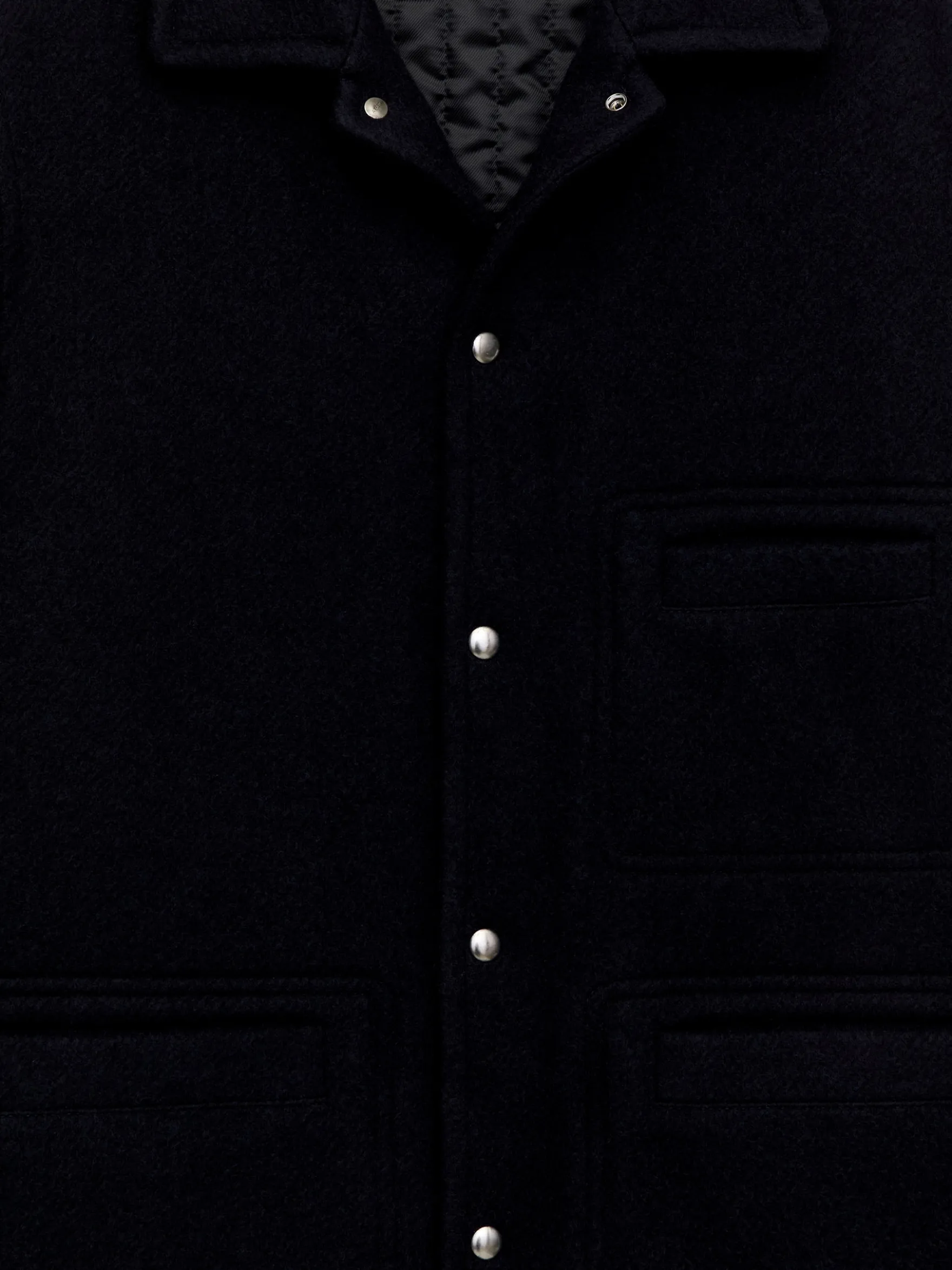 Jacke aus Wollmischung