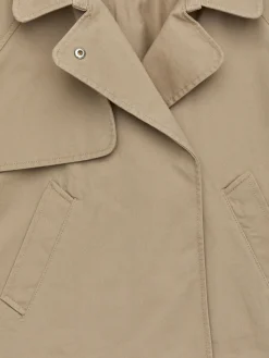 Jacke im Trenchcoat-Stil