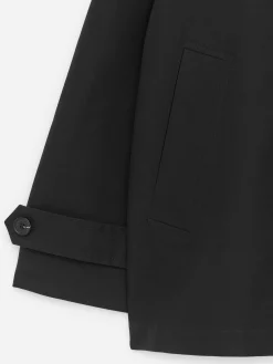 Jacke mit Cordkragen