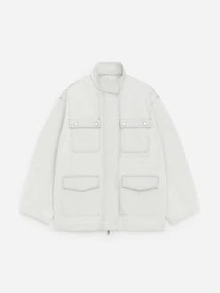 Jacke mit Stehkragen