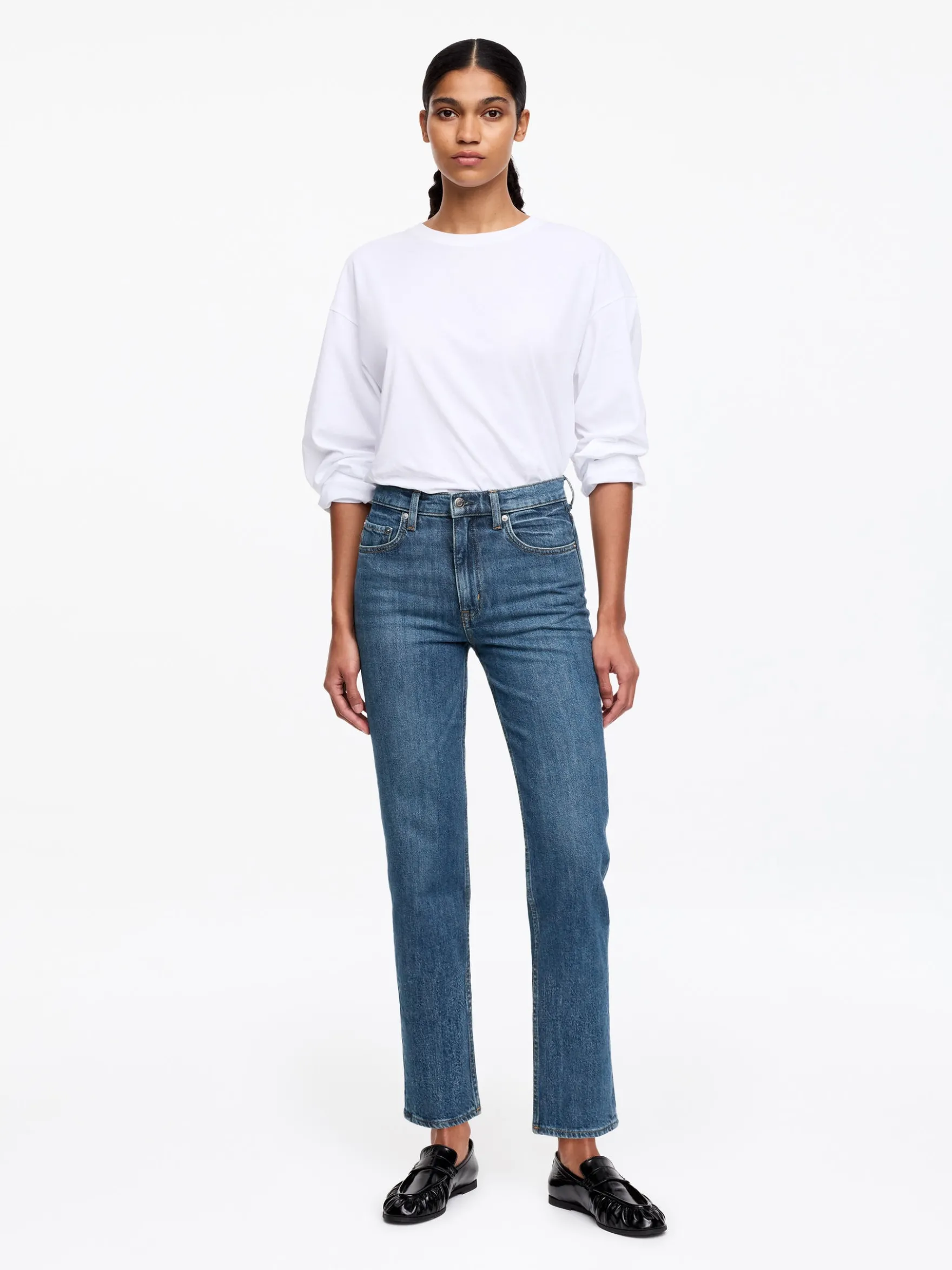 JADE Cropped Slim Jeans