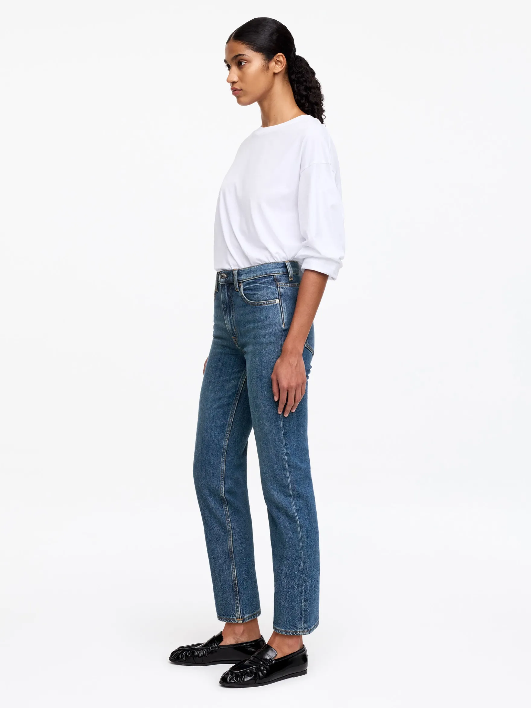 JADE Cropped Slim Jeans