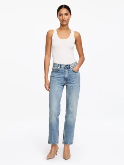 JADE Cropped Slim Jeans