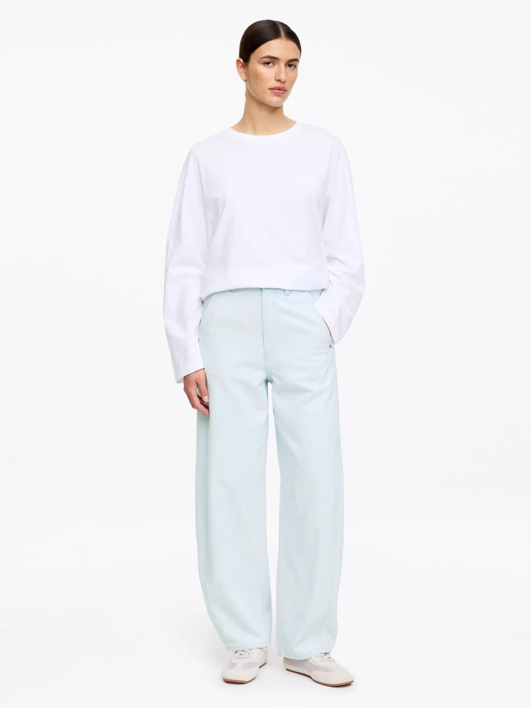 Jeans mit Barrel Legs
