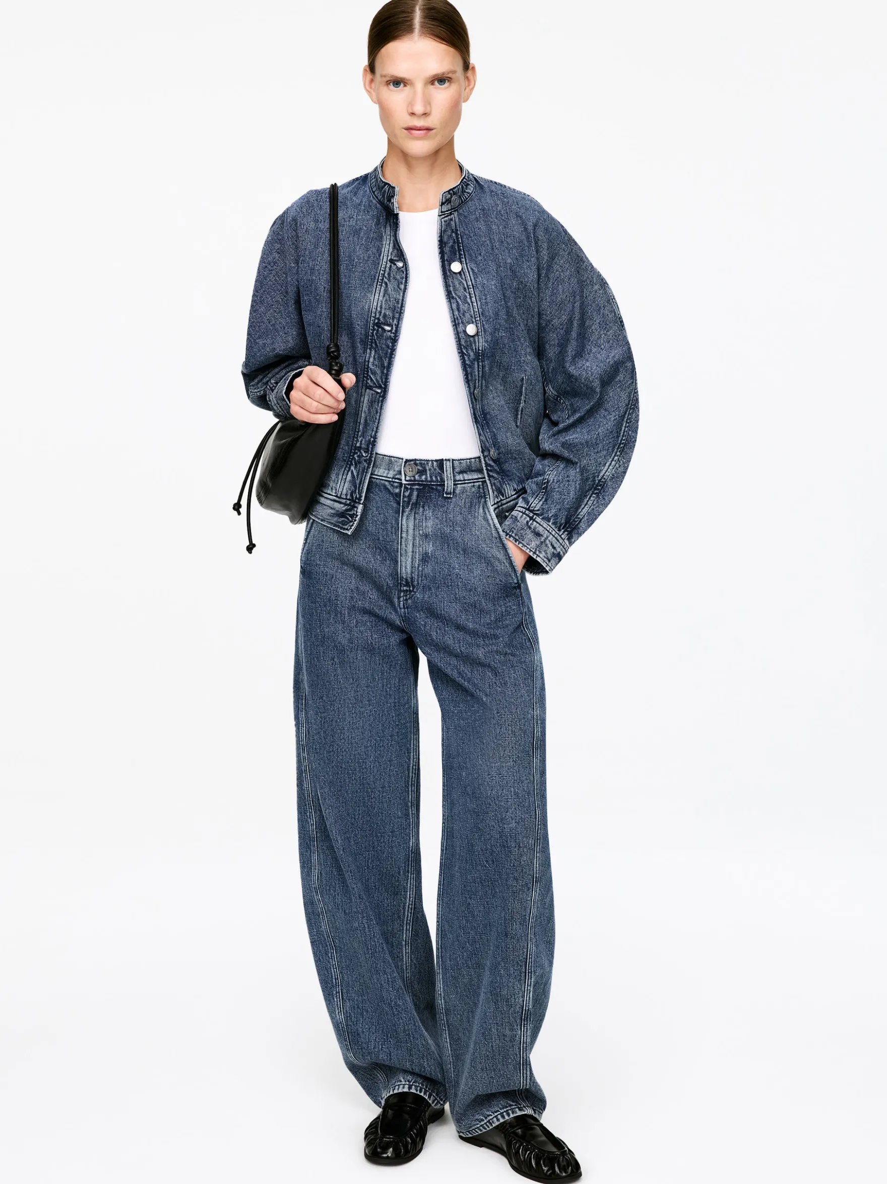 Jeans mit Barrel Legs