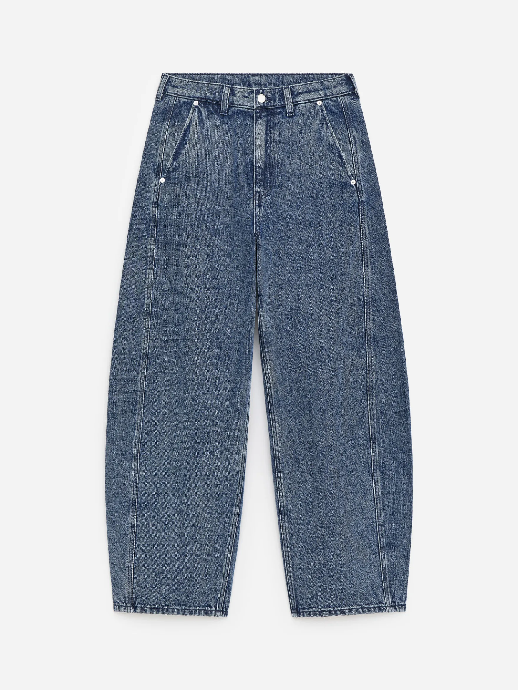 Jeans mit Barrel Legs