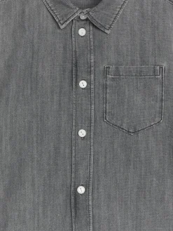 Jeansbluse